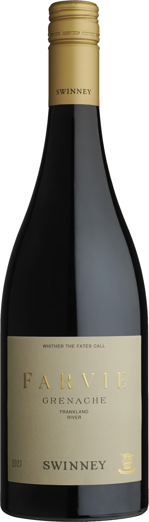 Swinney Farvie Grenache 2023 bottle — Frankland River